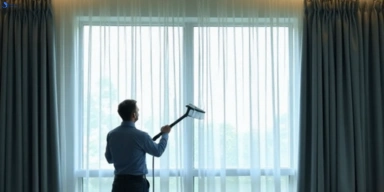 Commercial drapes cleaning service tamborine-mountain hotels offices