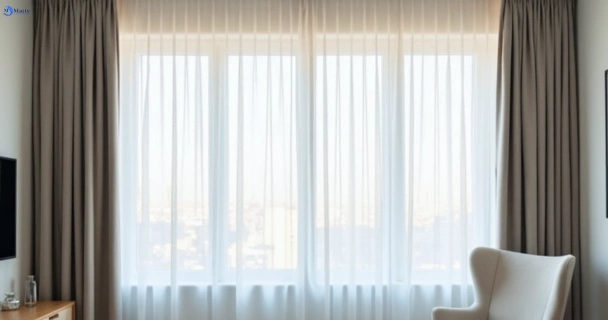 Restored vibrant drapes in tamborine-mountain QLD after Matty Curtain Cleaning